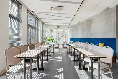 Restauracja lub miejsce do jedzenia w obiekcie Hotel Witkowski Warsaw Airport