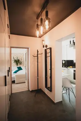 Łóżko lub łóżka w pokoju w obiekcie Apartament Panorama