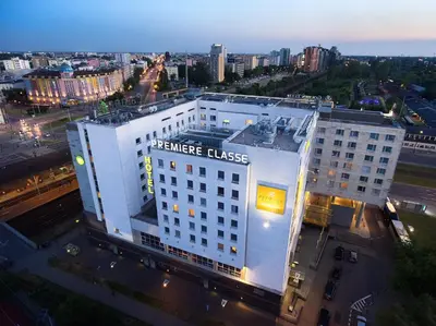Budynek, w którym mieści się hotel