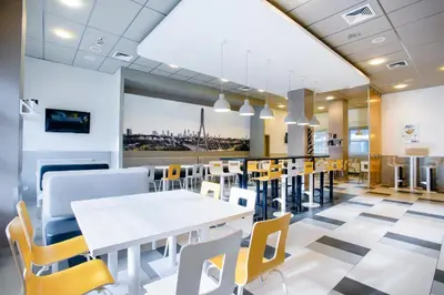 Część wypoczynkowa w obiekcie Premiere Classe Warszawa Centrum