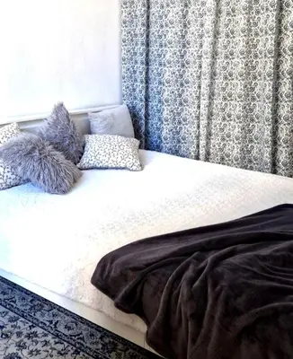 Łóżko lub łóżka w pokoju w obiekcie Apartamenty dobowe w centrum Warszawy Lok 3