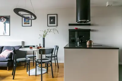 Kuchnia lub aneks kuchenny w obiekcie Apartament Złota