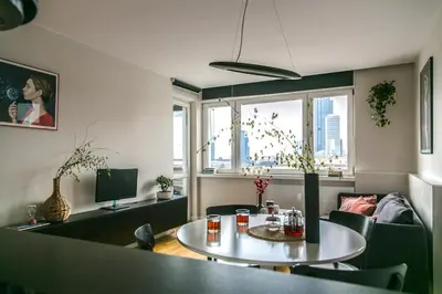 Część wypoczynkowa w obiekcie Apartament Złota