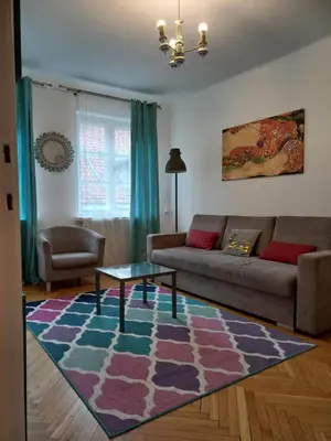Część wypoczynkowa w obiekcie APARTAMENTY-MI PLAC ZAMKOWY