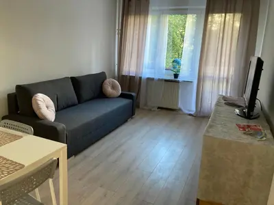Część wypoczynkowa w obiekcie Apartament Puławska