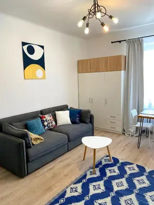 Część wypoczynkowa w obiekcie Cool Life Apartment