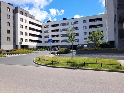 Budynek, w którym mieści się apartament