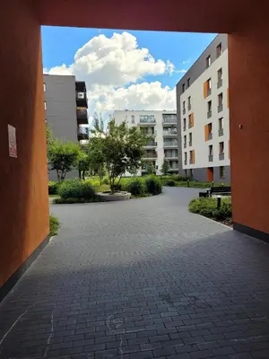 Budynek, w którym mieści się apartament