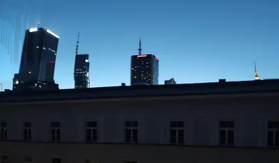 Budynek, w którym mieści się apartament
