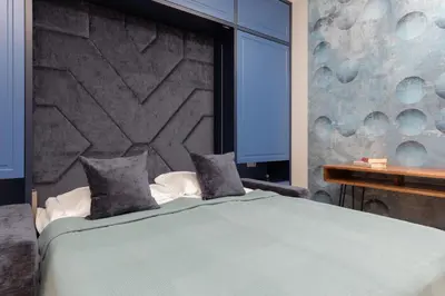 Łóżko lub łóżka w pokoju w obiekcie Łazienki Park Residence by Renters Prestige