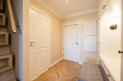 Plan piętra w obiekcie Lovely Apartment In The Heart of Warsaw by BookingHost