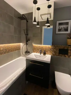 Łazienka w obiekcie Eloft Saska Kępa