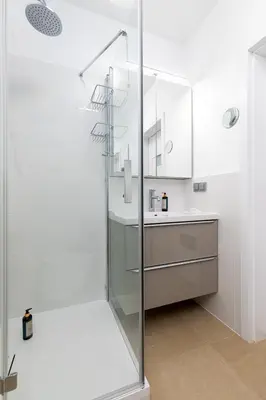 Łazienka w obiekcie Sierpińskiego 1A - Studio with Balcony & Desk - Remote Work by Noclegi Renters