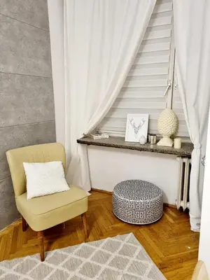 Część wypoczynkowa w obiekcie Apartament Miodowa Warszawa