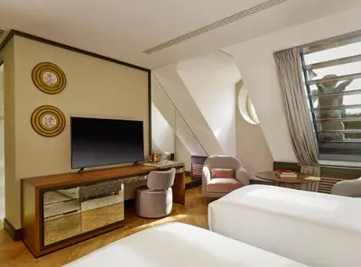 Telewizja i/lub zestaw kina domowego w obiekcie Hotel Verte, Warsaw, Autograph Collection