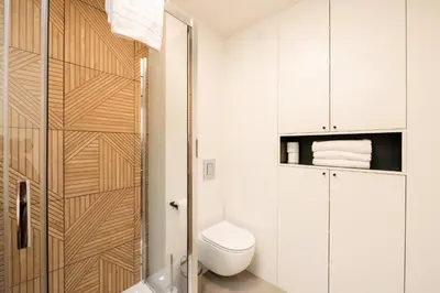Łazienka w obiekcie Powiśle Chic Apartment by BookingHost