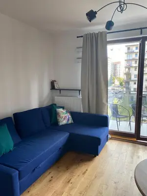 Część wypoczynkowa w obiekcie Chillout Apartment JK46 - Free parking, Fv Vat