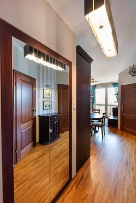 Kuchnia lub aneks kuchenny w obiekcie Metro Wilanowska Homely Apartment by BookingHost
