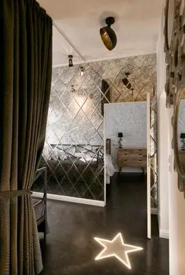 Łóżko lub łóżka w pokoju w obiekcie Dream Factory Apartment