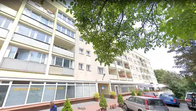 Budynek, w którym mieści się apartament