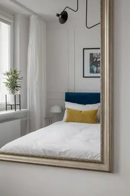 Łóżko lub łóżka w pokoju w obiekcie Stylowy apartament przy metrze