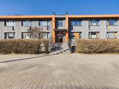 Budynek, w którym mieści się apartament
