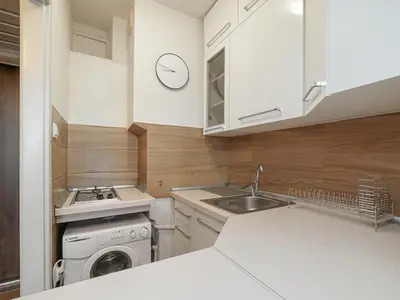 Kuchnia lub aneks kuchenny w obiekcie Sliska 10 Apartament II
