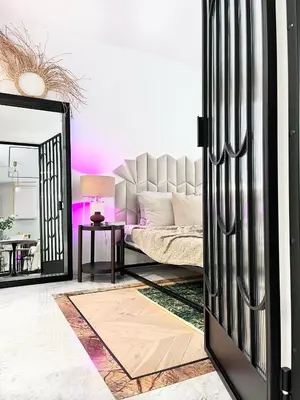 Część wypoczynkowa w obiekcie Design+LUXUS Apartment im Zentrum! +Netflix