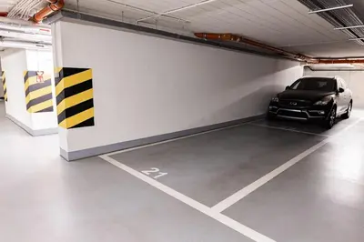 Plan piętra w obiekcie Fajny apartament z parkingiem, obok metra.