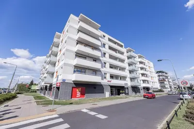 Budynek, w którym mieści się apartament
