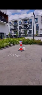 Budynek, w którym mieści się apartament