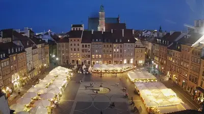 Widok na miasto Warszawa z tego apartamentu
