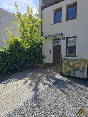 Budynek, w którym mieści się apartament