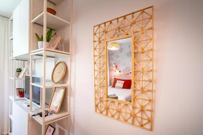 Plan piętra w obiekcie Apartament Fala 15min Metro to PGE Narodowy Self-Checkin Klub Stodoła SGH Parking Parkview Fast Wifi
