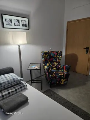 Łóżko lub łóżka w pokoju w obiekcie Pinto Guest Rooms