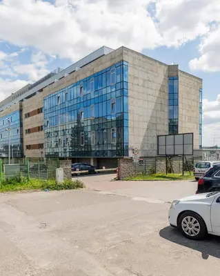 Budynek, w którym mieści się aparthotel
