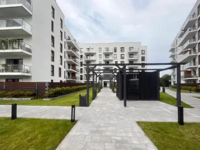 Budynek, w którym mieści się apartament