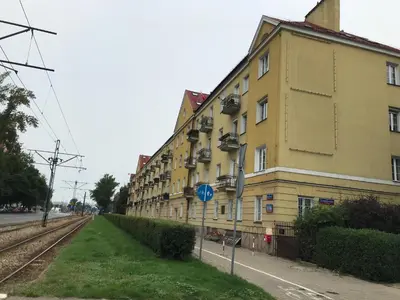 Budynek, w którym mieści się apartament