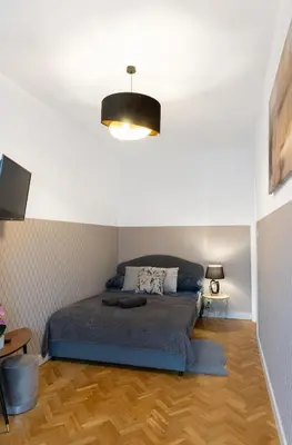 Część wypoczynkowa w obiekcie ClickTheFlat Krucza City Center Apart Rooms