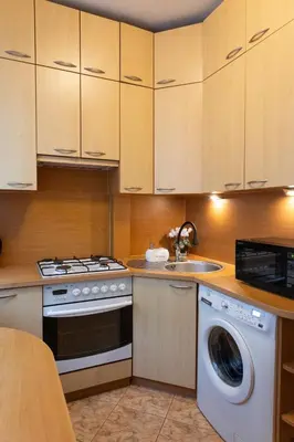 Kuchnia lub aneks kuchenny w obiekcie ClickTheFlat Krucza City Center Apart Rooms