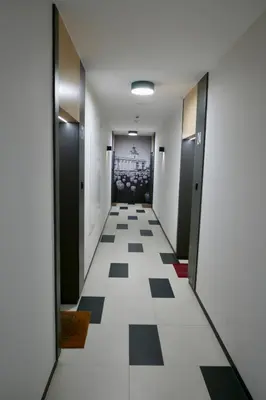 Plan piętra w obiekcie Zdrowa Apartment in Wilanów