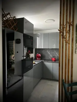 Kuchnia lub aneks kuchenny w obiekcie Metro Trocka Apartment