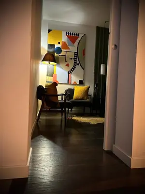 Część wypoczynkowa w obiekcie Metro Trocka Apartment