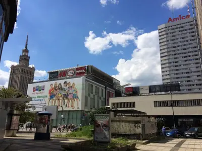 Budynek, w którym mieści się apartament