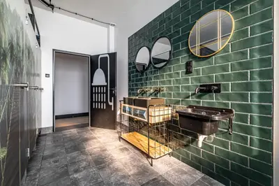 Plan piętra w obiekcie Vola Hostel