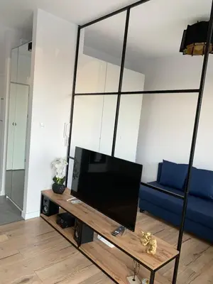 Telewizja i/lub zestaw kina domowego w obiekcie Mińska 45