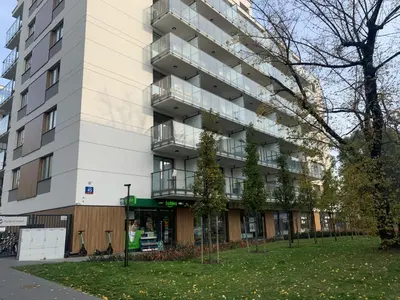 Budynek, w którym mieści się apartament