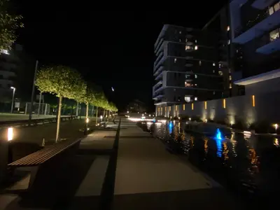Budynek, w którym mieści się apartament