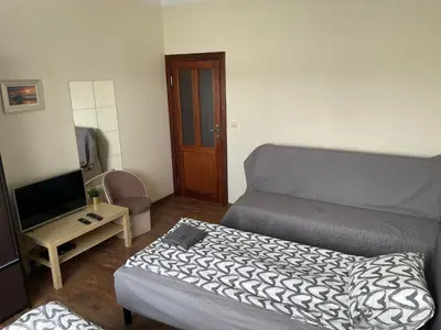 Telewizja i/lub zestaw kina domowego w obiekcie Pokoje Mokotów