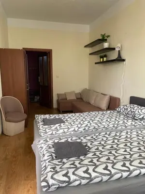 Część wypoczynkowa w obiekcie Pokoje Mokotów